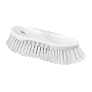 Szczotka do baniek HACCP dł. 190 mm grub. szczeciny 0,50 mm biały