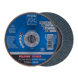 Ściernica lamelowa POLIFAN PFC 150 Z 40 SG POWER STEELOX