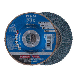 Ściernica lamelowa POLIFAN PFC 115 Z 40 SG POWER STEELOX
