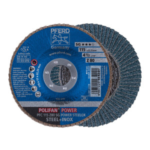 Ściernica lamelowa POLIFAN PFC 115 Z 80 SG POWER STEELOX