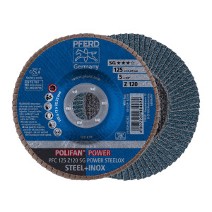 Ściernica lamelowa POLIFAN PFC 125 Z 120 SG POWER STEELOX