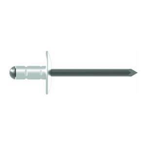 Nity zrywalne wielozakresowe PolyGrip duży łeb aluminium - stal 4x13 mm K12