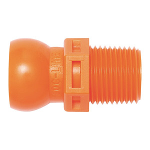 Złączka gwintowana 1/2", 3/8", 4 szt. LOC-LINE