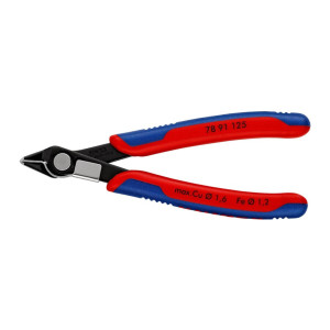 Szczypce tnące boczne dla elektroników Super-Knips 78 13 125 Inox 125 mm z zaciskiem