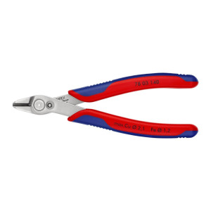Szczypce tnące boczne dla elektroników Super-Knips Inox 140 mm Knipex