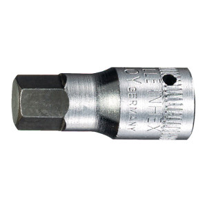 Klucz nasadowy 44 K 1/4" gniazdo 6-kt. rozm. klucza 8 mm dł. 28 mm