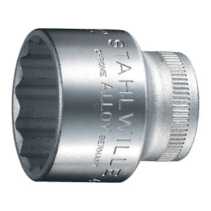 Klucz nasadowy 45 3/8" 12 kraw. rozm. klucza 11 mm dł. 27 mm