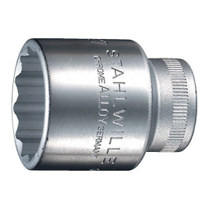 Klucz nasadowy 50 1/2" 12-kątny rozm. klucza 15 mm dł. 38 mm