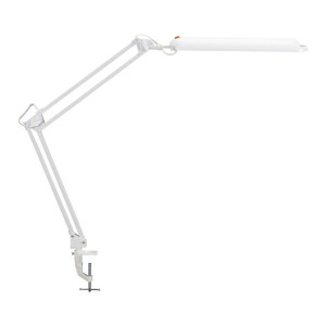 Lampa biurowa LED z zaciskiem do blatu kolor biały
