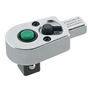 Grzechotka wtykowa z przeł. dźwigowym 725 QR 1/2" 9x12 mm QR dł. 70 mm