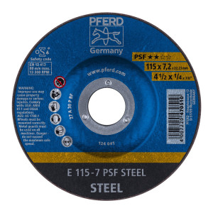 Ściernica tarczowa do zdzierania E 115-7 PSF STEEL