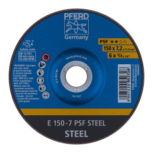 Ściernica tarczowa do zdzierania E 150-7 PSF STEEL