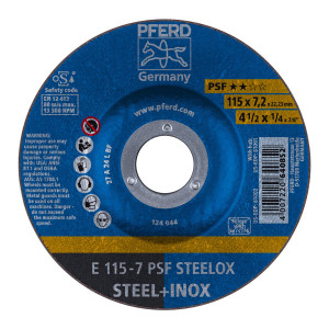 Ściernica tarczowa do zdzierania E 115-7 PSF STEELOX
