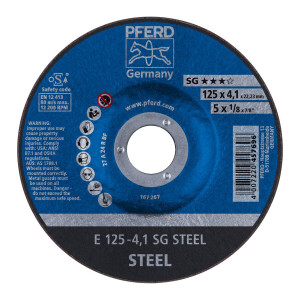 Ściernica tarczowa do zdzierania E 125-4,1 SG STEEL