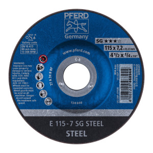 Ściernica tarczowa do zdzierania E 115-7 SG STEEL