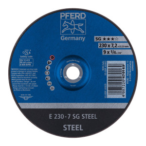 Ściernica tarczowa do zdzierania E 230-7 SG STEEL