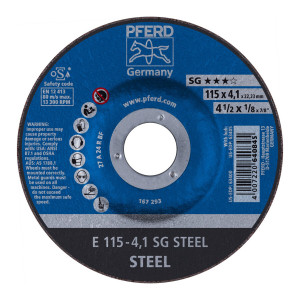 Ściernica tarczowa do zdzierania E 115-4,1 SG STEEL