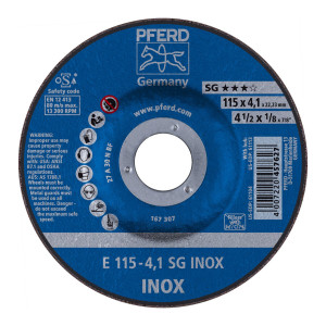 Ściernica tarczowa do zdzierania E 115-4,1 SG INOX