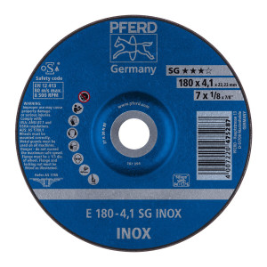 Ściernica tarczowa do zdzierania E 180-4,1 SG INOX
