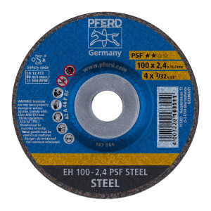 Ściernica tarczowa do cięcia EH 100-2,4 PSF STEEL/16,0