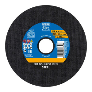 Ściernica tarczowa do cięcia EHT 125-1,0 PSF STEEL
