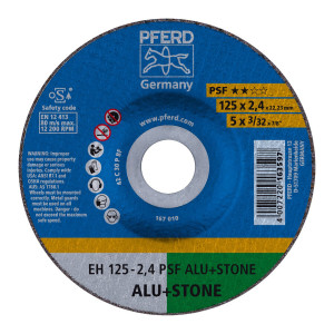 Ściernica tarczowa do cięcia EH 125-2,4 PSF ALU+STONE