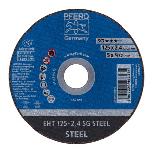 Ściernica tarczowa do cięcia EHT 125-2,4 SG STEEL