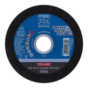 Ściernica tarczowa do cięcia EHT 115-1,0 CERAMIC SGP STEEL