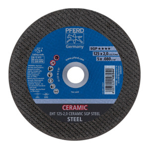 Ściernica tarczowa do cięcia EHT 125-2,0 CERAMIC SGP STEEL