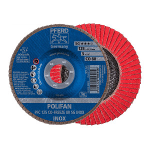 Ściernica lamelowa POLIFAN PFC 125 CO-FREEZE 80 SG INOX