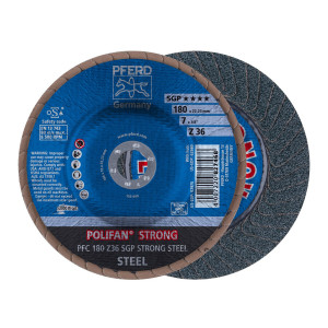 Ściernica lamelowa POLIFAN PFC 180 Z 36 SGP STRONG STEEL