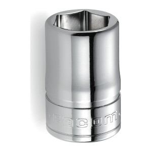 Klucz nasadowy 6-kątny 3/8", 22 mm