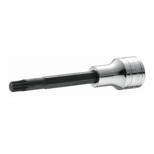 Klucz nasadowy trzpieniowy długi 120 mm 1/2" o wielu zębach XZN M10