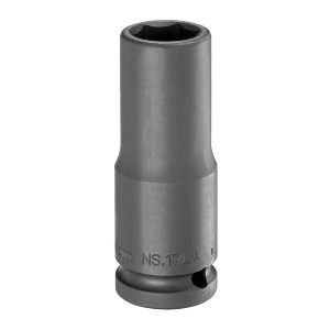 Klucz nasadowy udarowy 6-kątny 1/2" długi metryczny 23 mm