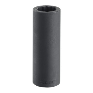 Klucz nasadowy udarowy 12-kątny 1/2" długi metryczny 23 mm