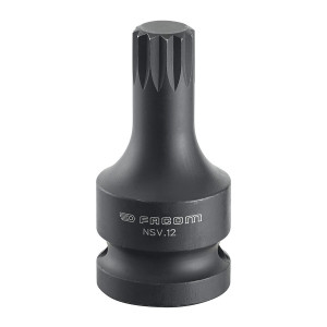 Klucz nasadowy udarowy 1/2" XZN 18
