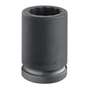 Klucz nasadowy udarowy 3/4" 12-kątny metryczny 19 mm