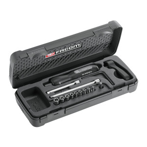Zestawy z wkrętakiem dynamometrycznym - nasadki 1/4" A404 - 20