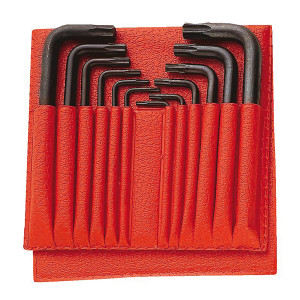 Zestaw 12 kluczy Torx 7-50 w saszetce