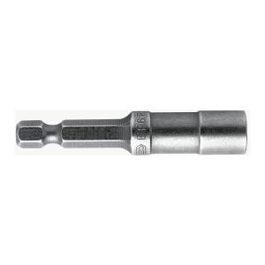 Uchwyt do końcówek krótki z pierścieniem sprężynującym 1/4" - 6,35 mm