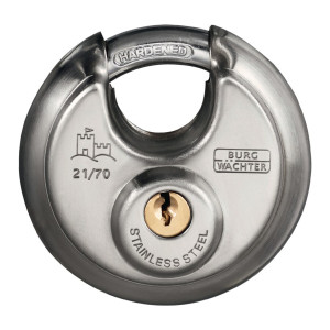 Kłódka cylindryczna 21 60 stal nierdzewna 60 mm