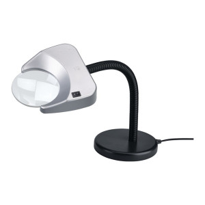Lupa powiększająca stojąca Tech-Line powiększenie 2x LED śr. 120 mm