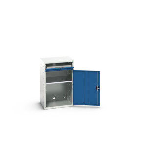 Szafka pod komputer z 1 półką i 1 półką przestawną 650 x 550 x 1000 mm Verso