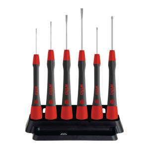 Zestaw wkrętaków do mechaniki precyzyj. 260 PK 601 6-części płaski/PH