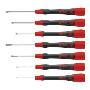 Zestaw wkrętaków do mechaniki precyzyj. 260 PK 701 7-części płaski/PH