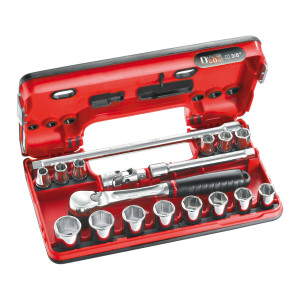 Zestaw nasadek 3/8" 6-kątnych 8-22 mm JL.DBOX1