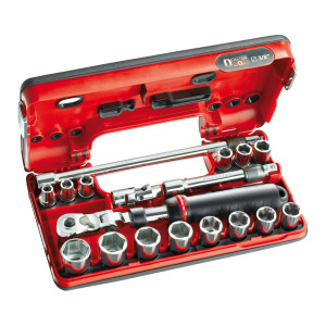 Zestaw nasadek 3/8" 6-kątnych 8-22 mm JXL.DBOX1