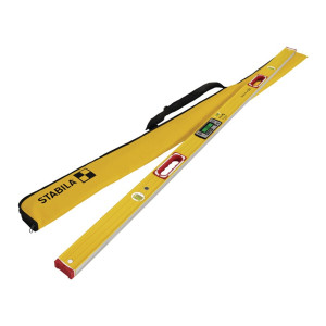 Poziomnica TECH 196 dł. 183cm aluminiowa żółta ± 0,5 mm/m ± 0,5 mm/m Stabila