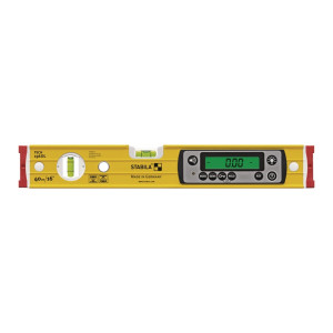 Poziomnica TECH 196 dł. 40cm aluminiowa żółta ± 0,5 mm/m ± 0,5 mm/m Stabila