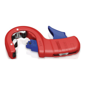 Obcinak do rur odpływowych z tworzywa sztucznego TubiX DP50 Knipex 90 23 01 BK